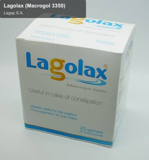 Lagap S.A. offer service "Lagolax (Macrogol 3350)"