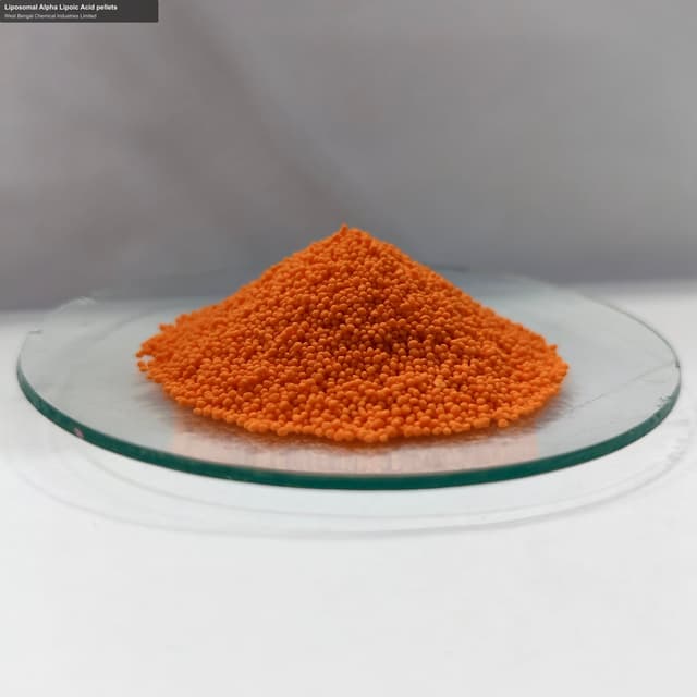 West Bengal Chemical Industries Limited offer service "Liposomal Alpha Lipoic Acid pellets"
