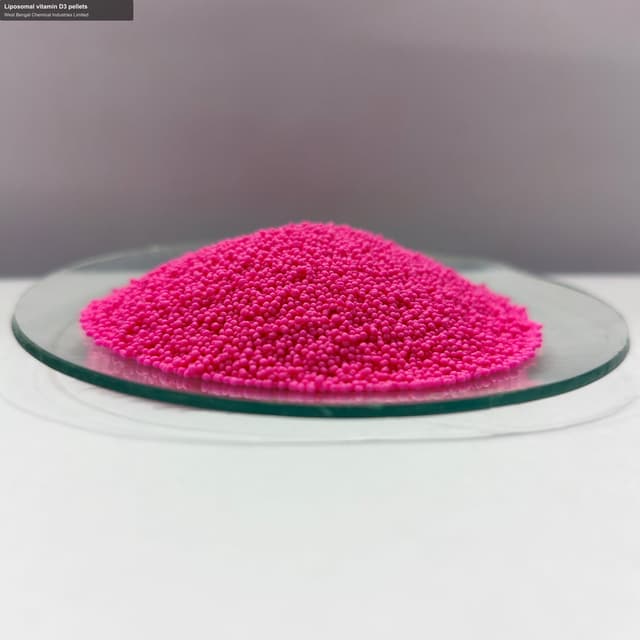 West Bengal Chemical Industries Limited offer service "Liposomal vitamin D3 pellets"