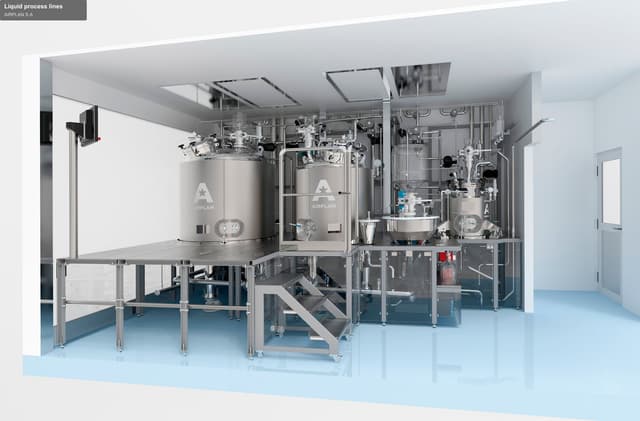 AIRPLAN S.A offer service "Liquid process lines"