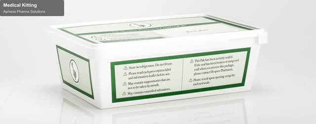 Aphena Pharma Solutions offer service "Medical Kitting"