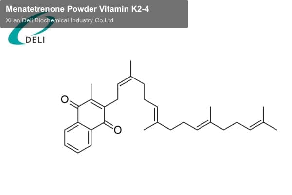 Xi an Deli Biochemical Industry Co.Ltd offer service "Menatetrenone Powder Vitamin K2-4"