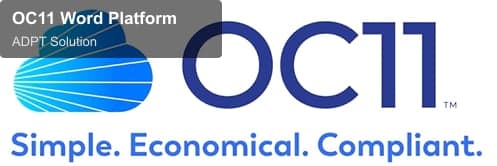 ADPT Solution offer service "OC11 Word Platform"