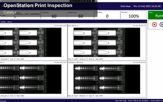 Catalyx offer service "OpenStation Print Inspection"