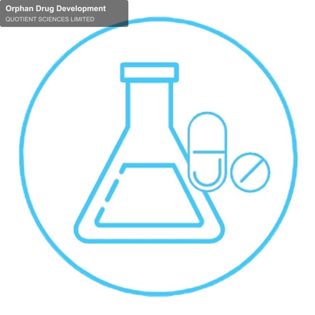 QUOTIENT SCIENCES LIMITED offer service "Orphan Drug Development"