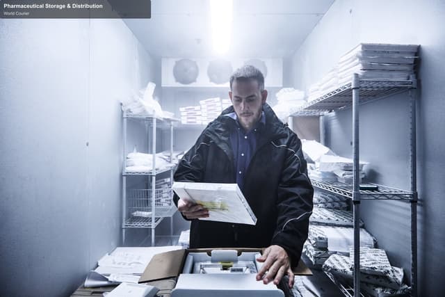 World Courier offer service "Pharmaceutical Storage & Distribution"