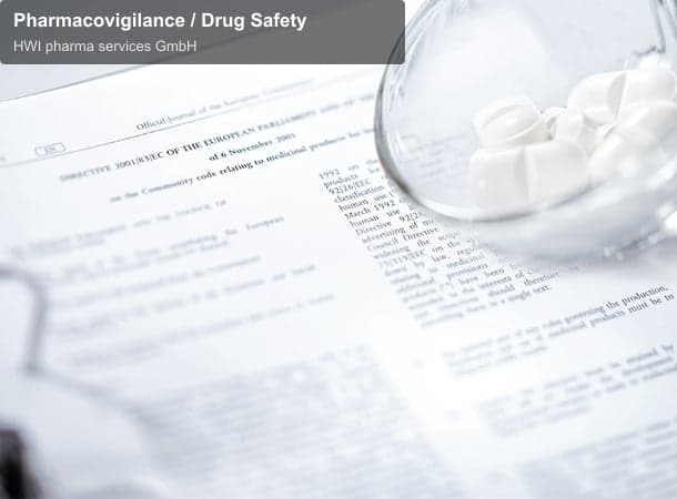 HWI pharma services GmbH offer service "Pharmacovigilance / Drug Safety"