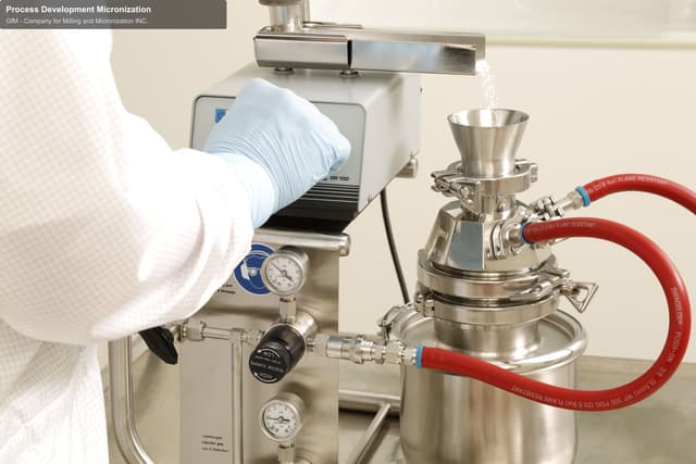 GfM - Company for Milling and Micronization INC. offer service "Process Development Micronization"