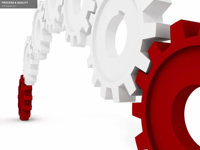 CTP System S.r.l. offer service "PROCESS & QUALITY"