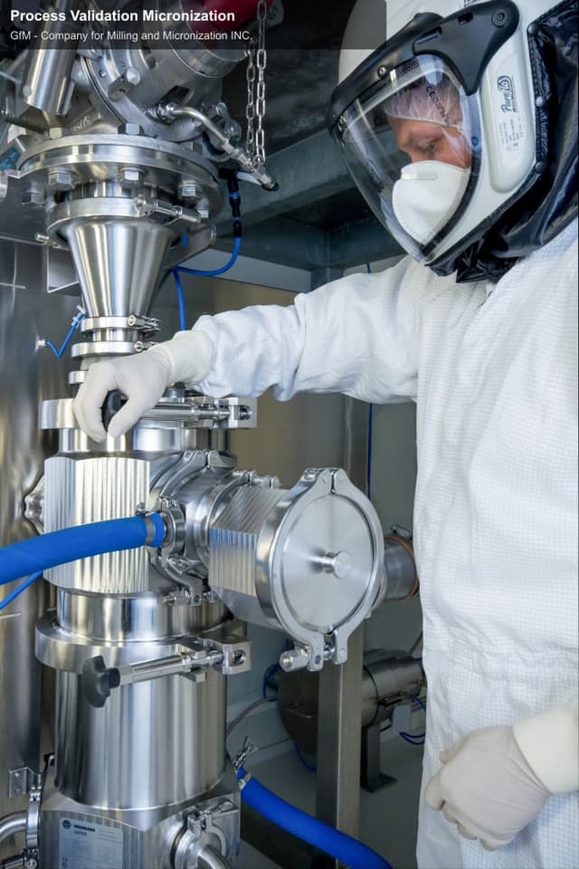 GfM - Company for Milling and Micronization INC. offer service "Process Validation Micronization"