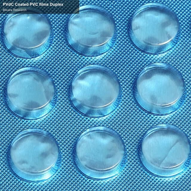 Bilcare Research offer service "PVdC Coated PVC films Duplex"