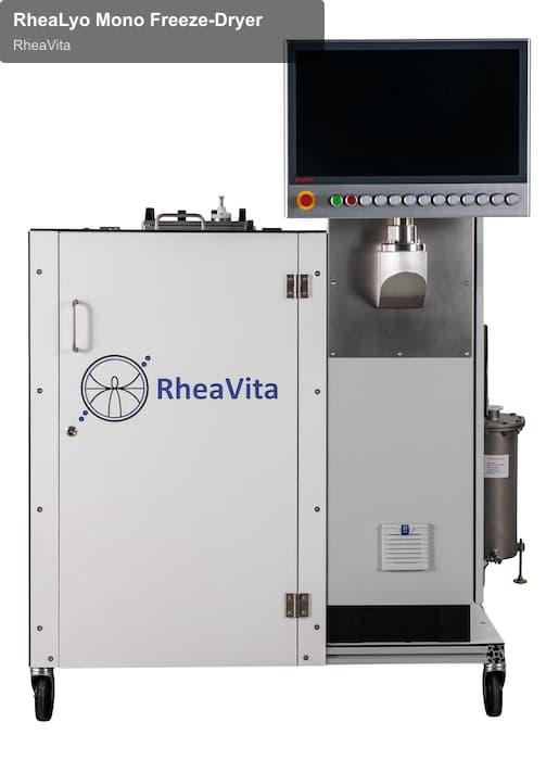 RheaVita offer service "RheaLyo Mono Freeze-Dryer"