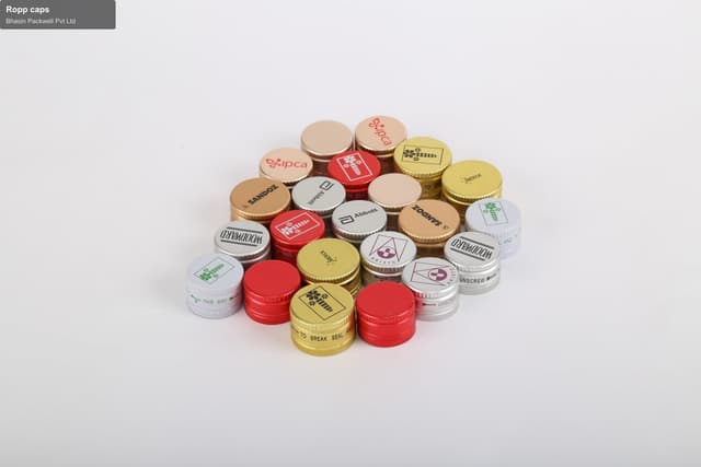 Bhasin Packwell Pvt Ltd offer service "Ropp caps"