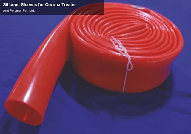 Ami Polymer Pvt. Ltd. offer service "Silicone Sleeves for Corona Treater"