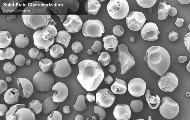 Particle Analytical offer service "Solid-State Characterization"