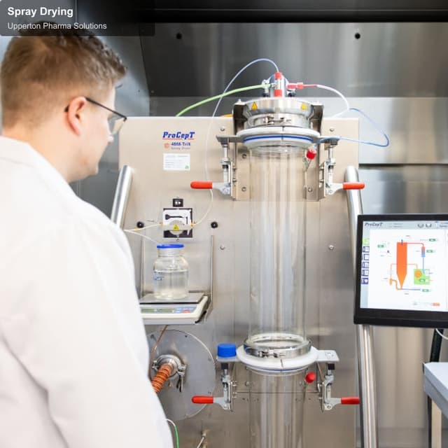 Upperton Pharma Solutions offer service "Spray Drying"