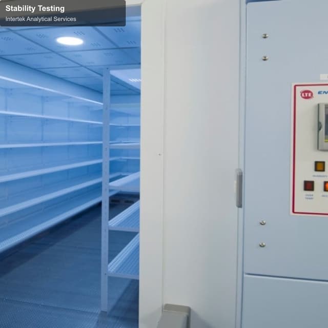 Intertek Analytical Services offer service "Stability Testing"