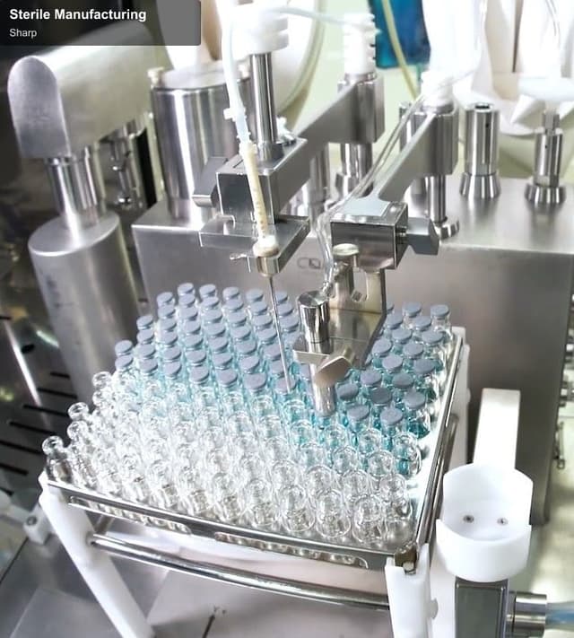 Sharp offer service "Sterile Manufacturing"