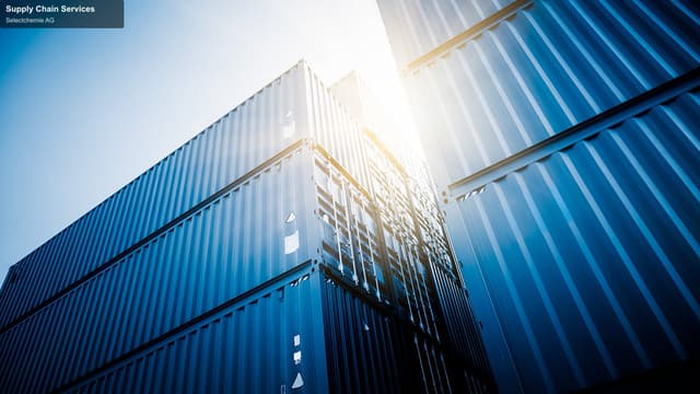 Selectchemie AG offer service "Supply Chain Services"