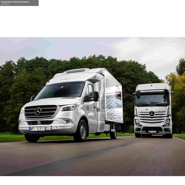 SL EXPRESS offer service "Temperature-controlled transport"