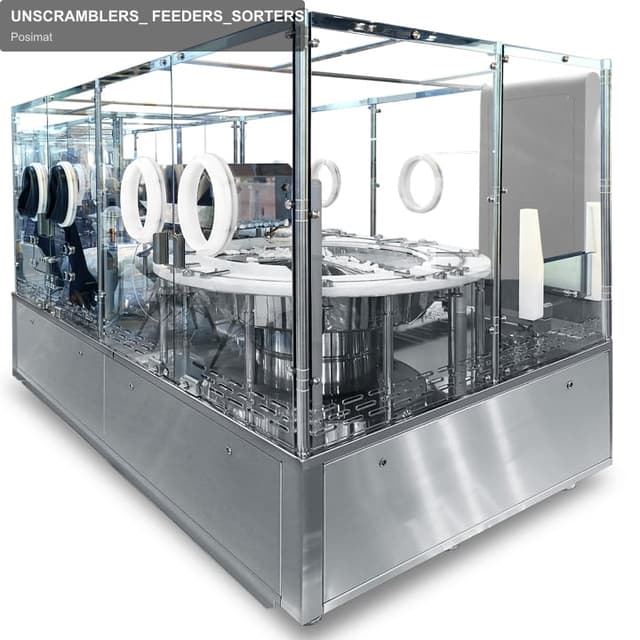 Posimat offer service "UNSCRAMBLERS_ FEEDERS_SORTERS"