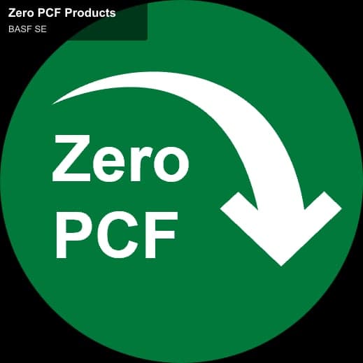 BASF SE offer service "Zero PCF Products"