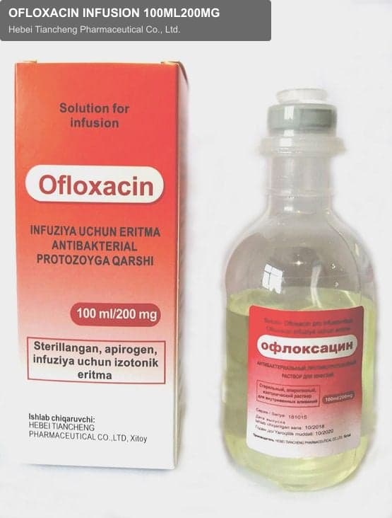 OFLOXACIN INFUSION 100ML200MG