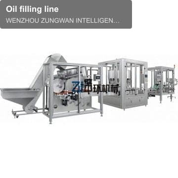 Oil filling line