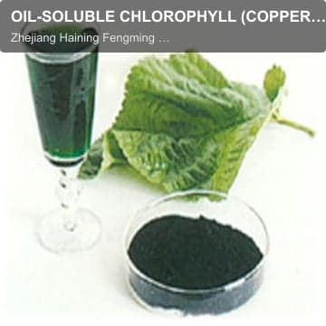 OIL-SOLUBLE CHLOROPHYLL (COPPER CHLOROPHYLL)