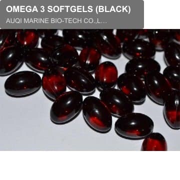 OMEGA 3 SOFTGELS (BLACK)