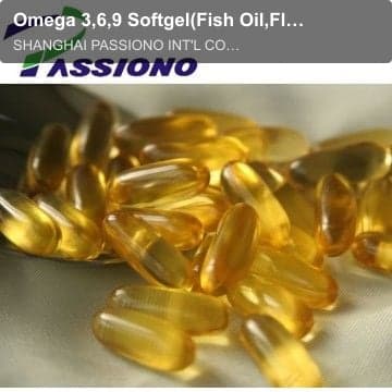 Omega 3,6,9 Softgel(Fish Oil,Flaxseed Oil,Borage Oil) 1000mg/Softgel