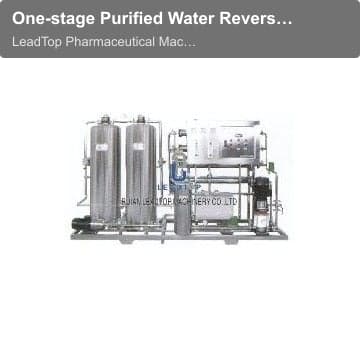 One-stage Purified Water Reverse Osmosis Equipment
