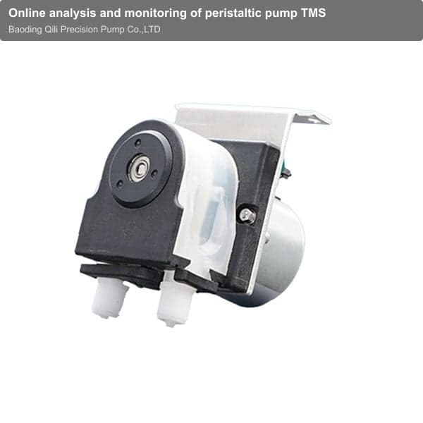 Online analysis and monitoring of peristaltic pump TMS