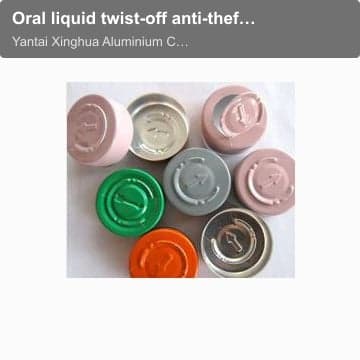 Oral liquid twist-off anti-theft cover