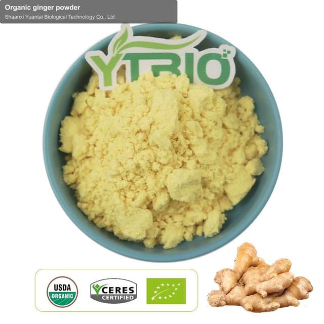 Organic ginger powder