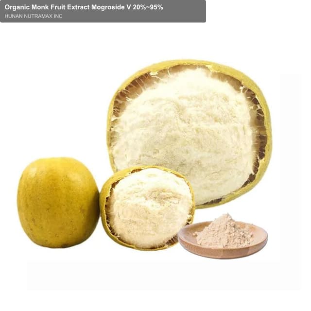 Organic Monk Fruit Extract Mogroside V 20%~95%