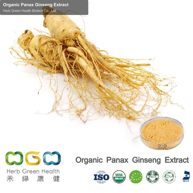 Organic Panax Ginseng Extract