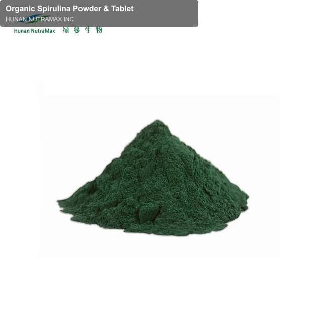 Organic Spirulina Powder & Tablet