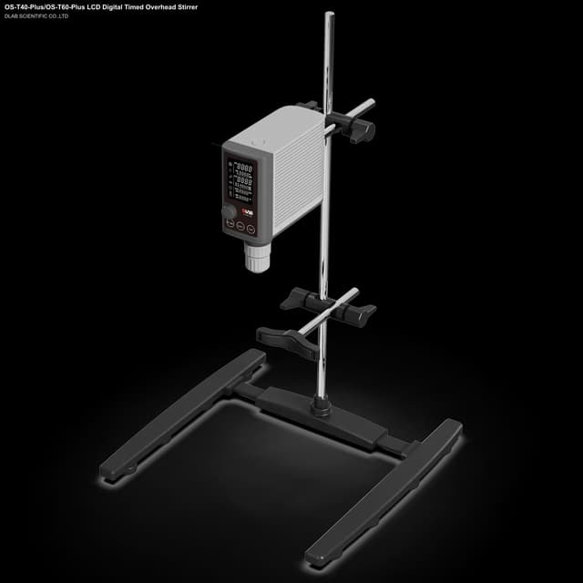 OS-T40-Plus/OS-T60-Plus LCD Digital Timed Overhead Stirrer