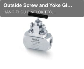 Outside Screw and Yoke GlobePattern Needle Valves101N Series