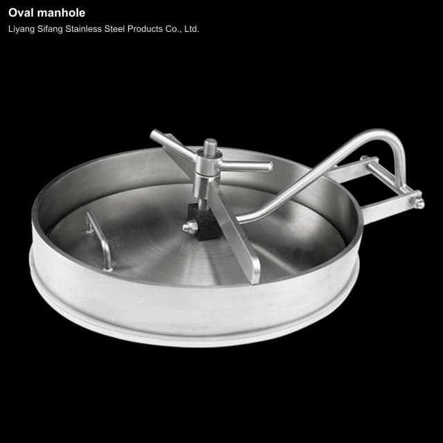 Oval manhole