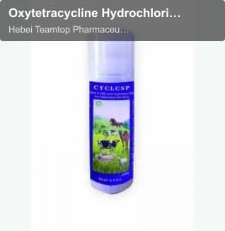 Oxytetracycline Hydrochloride Spray