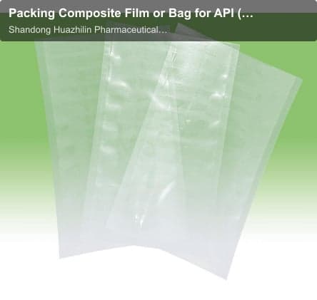 Packing Composite Film or Bag for API (Aluminum/Aluminum-free)