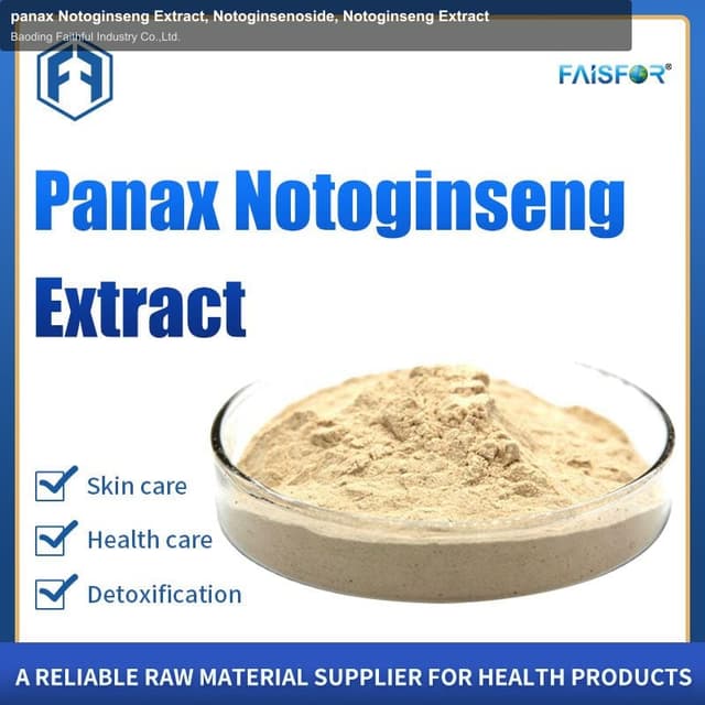 panax Notoginseng Extract, Notoginsenoside, Notoginseng Extract