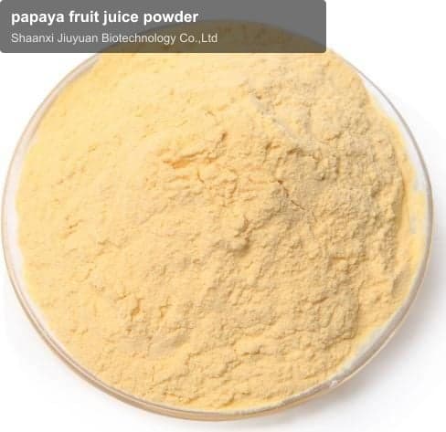 papaya fruit juice powder