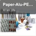Paper-Alu-PE Laminated Film roll of soft packing For Food