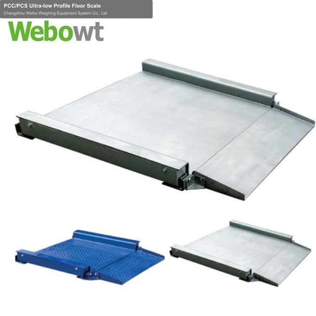 PCC/PCS Ultra-low Profile Floor Scale