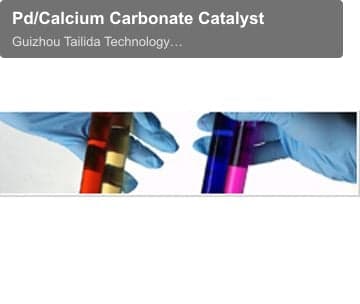 Pd/Calcium Carbonate Catalyst