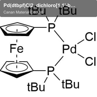Pd(dtbpf)Cl2, dichloro[1,1’-bis(di-tert-butylphosphino)ferrocene]palladium(II)