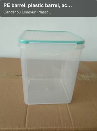 PE barrel, plastic barrel, acid and alkali resistant plastic barrel